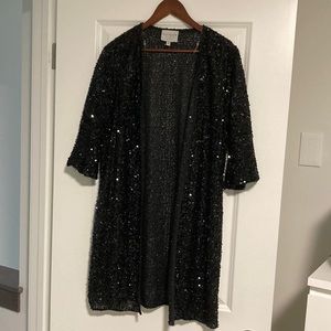 Beautiful sequin duster jacket